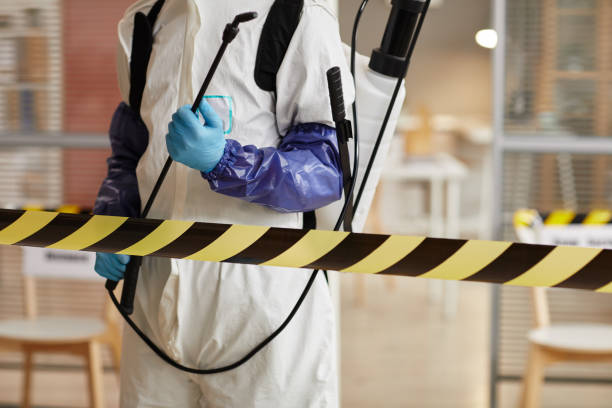 Professional Infectious Disease Decontamination technician working in Montague, NJ
